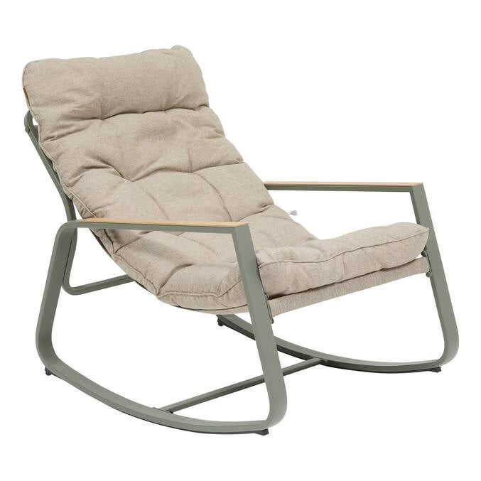 Sillón basculante FELINIO Verde Laurel