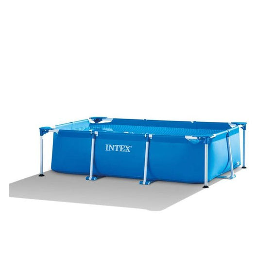 Piscina desmontable tubular INTEX - Metal Frame - 220 x 150 x 60 cm - Rectangular - homidiscount